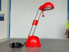 Lampe de chevet Brilliant Katrina rouge-Années 90