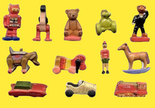 Fève  Série complète - Le magasin de jouets - Jouet Ours cheval Voiture Robot