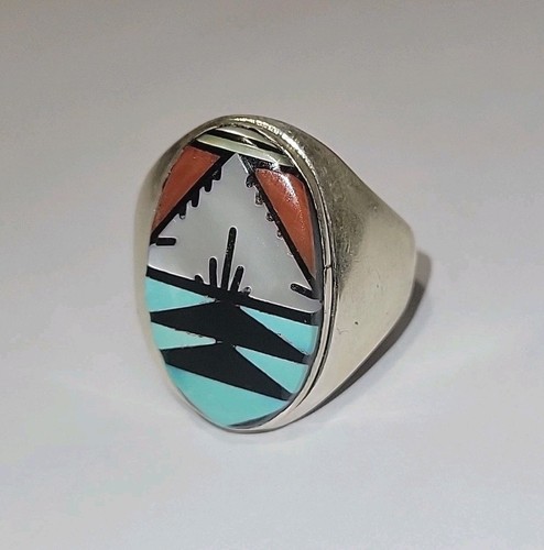 Bague vintage zuni - bague,