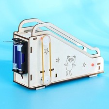 Puzzle mécanique 3D en bois