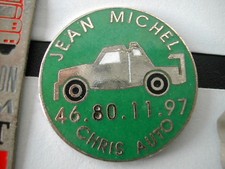 * PIN'S PIN DEPANNEUSE JEAN MICHEL CHRIS AUTO 46-80-11-97 EMAIL