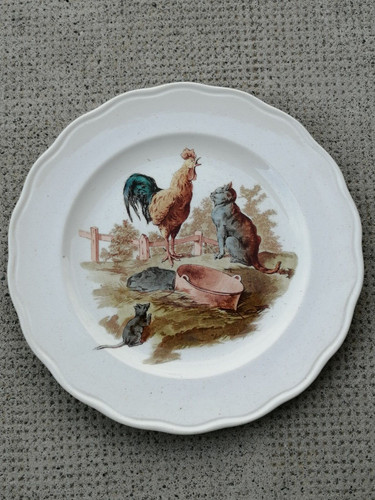 assiette brown Westhead Moore