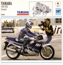 Fiche moto yamaha - fiche, fzr