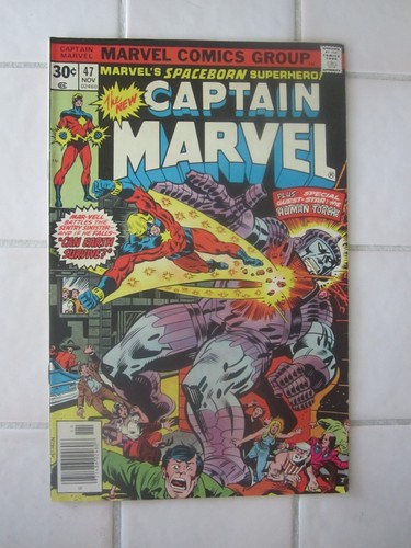 Captain marvel 47 comics - captain,