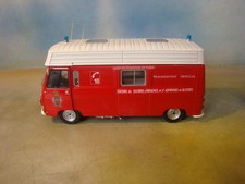 1/43 PEUGEOT J7 AMBULANCE REANIMATION VSAB POMPIERS DE PARIS TRANSFORMATION