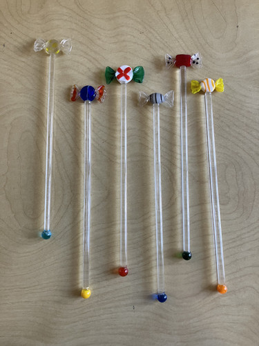 Cuillères cocktail - à,