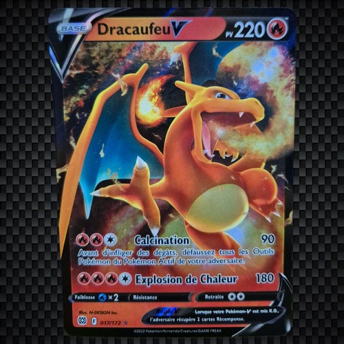 Cartes pokémon dracaufeu v - pokémon,
