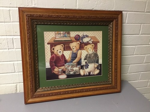 Antique vtg wooden gold - antique,