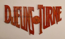 Plaque de porte chambre enfants Djeuns turne  chantournage pièce unique