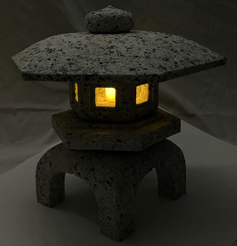 Stone lantern yukimi - lantern,
