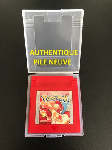 Pokemon version rouge game boy - game,