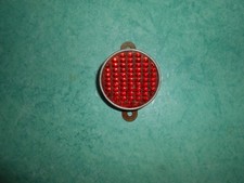 Catadioptre rond 47,5 mm moto / mobylette ancienne / vélo neuf ancien stock