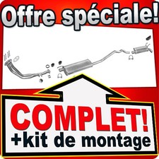 Ligne pot d'échappement pour