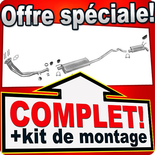 Ligne pot échappement pour - ligne,