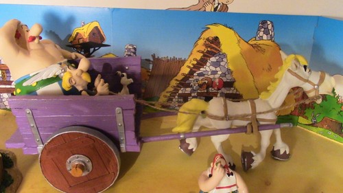 Asterix obelix chariot - obelix, ed