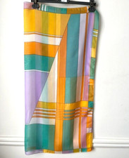 Foulard carré léger couleurs