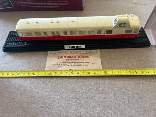 Miniature autorail 3800 - miniature, x-3800