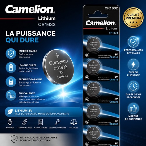 Pile bouton camelion - camelion, cr1632