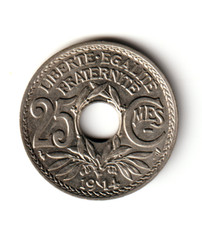 25 centimes 1914 Lindauer -