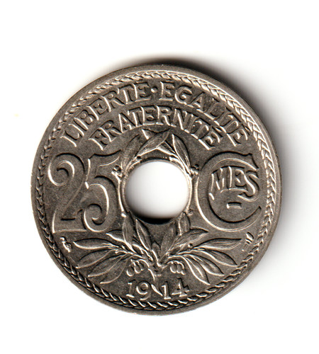 Centimes 1914 lindauer - centimes,