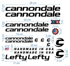 Cannondale Die-Cut Decals