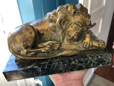 Beau bronze animalier ancien - beau,