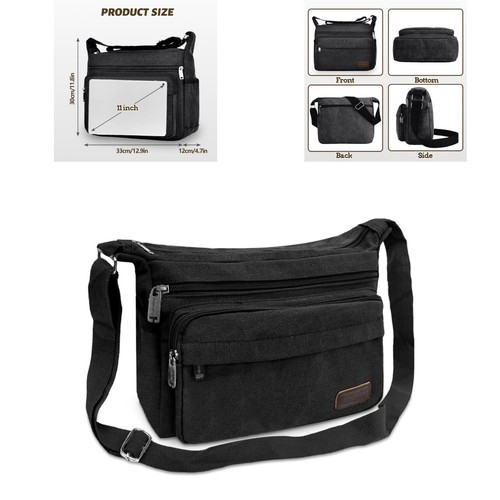 Sac bandoulière toile - à,