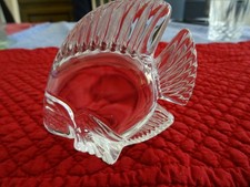 Poisson cristal Daum signé