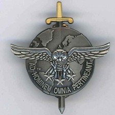 2 Régiment de Hussards GRI Brevet Recueil de l'Information Argent AB