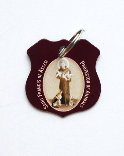 Saint francis pet medal - medal, 1-1/4"