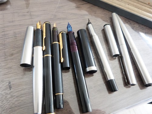 Lot stylos dont plumes - lot, 7