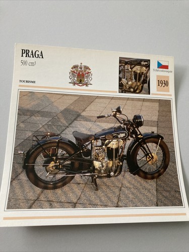 Praga 500 cm3 1930 - , moto