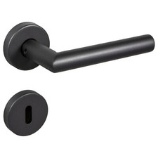 Acier Inox poignée de porte Anthracite intérieur BB - Pz - Wc