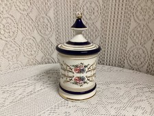 Fiorentine Pot Couvert Porcelaine Céramique Pot d'Apothicaire  Pot à Pharmacie