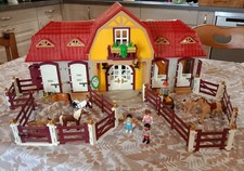 Haras playmobil  5221 quasi complet + chevaux et personnages