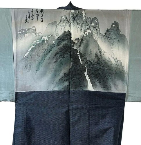 Kimono japonais homme haori - kimono,