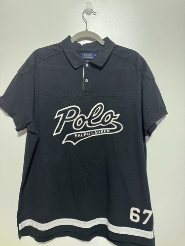 Polo ralph lauren noir - polo, vintage