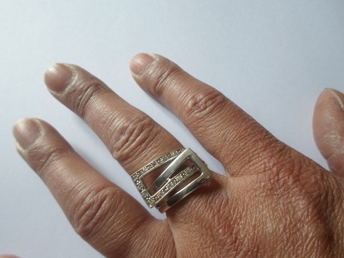 Bague argent massif - argent,