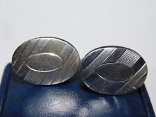 Boutons De Manchette Ovales En