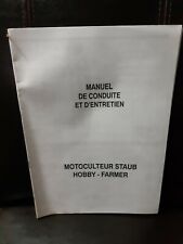 manuel d'utilisation de