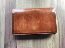 Portefeuille en cuir vintage brun / marron Le Tanneur, made in France