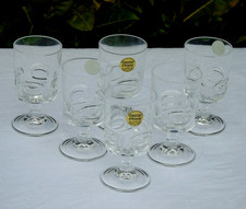 Service de 6 verres à vin