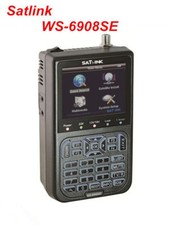 SATLINK WS-6908SE Digital Satellite Meter Finder Support KB-LIGHT&BACKLIGHT QPSK