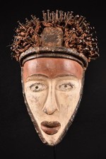 22986 masque casque bakongo - casque,