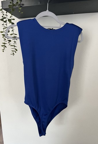 Zara body femme bleu uni