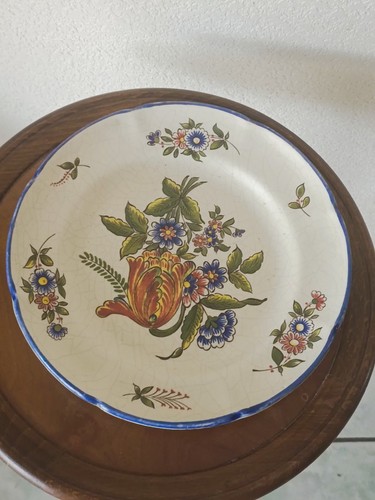 Assiette clément ancienne - st,