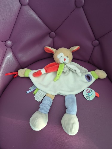 Doudou compagnie ours blanc - et,