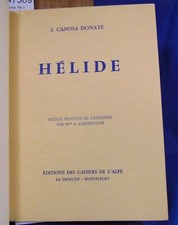 Donate Helide. Par J. Canosa
