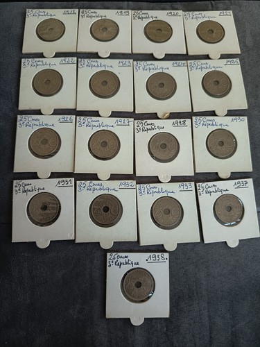 Superbe lot centimes - lot,