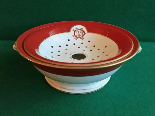 Ancien plat fraises - ancien,